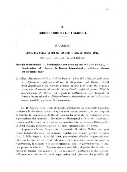 Bollettino della proprieta intellettuale